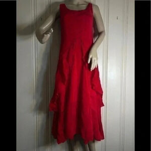 Vintage Click Womens Red dress size XS
